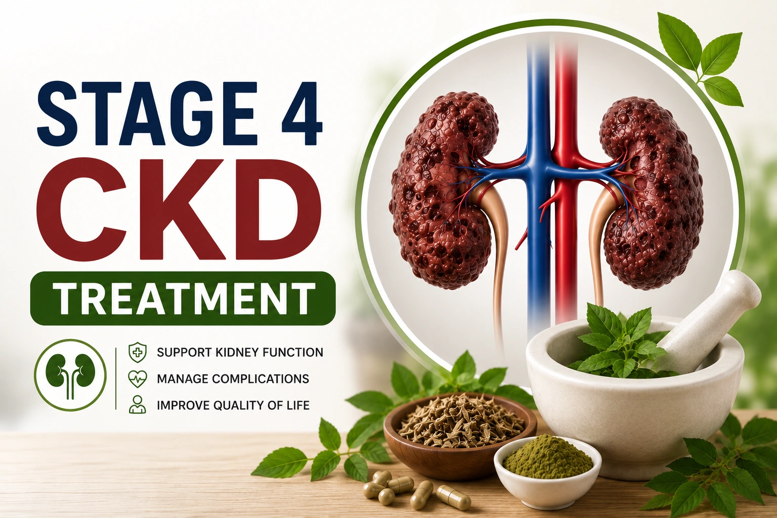 Stage 4 CKD Treatment: Medical and Natural Support Options